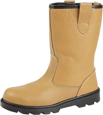 Image de Bottes de sécurité avec embout en acier et semelle en caoutchouc