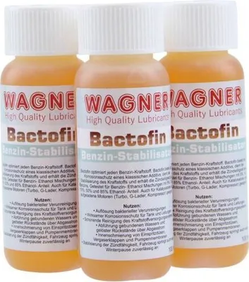 Image de 3x100ml Wagner Bactofin stabilisateur d'essence antirouille pour réservoir 2 et 4 temps