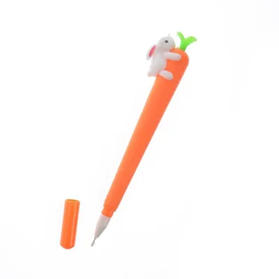 Imagen del producto de Bolígrafo - Zanahoria, 14,5 cm, 1 unidad.