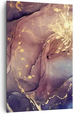 Produktbild von Bild auf Leinwand - Leinwandbild - Einteilig - Stein Gold Marmor - 80x120cm - Wand Bild - Wanddeko - Wandbilder - Leinwanddruck - Wanddekoration - Leinwand bilder - Wandbild - PA80x120-4714