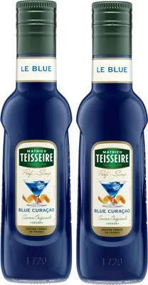 Produktbild von Mathieu Teisseire Getränke-Sirup Blue Curacao 0,25L (2er Pack)