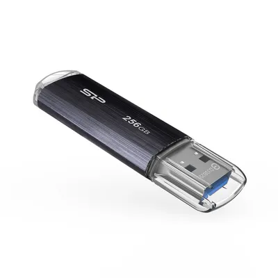 Produktbild von SILICON POWER Blaze B02 Pendrive USB-Stick 256 GB USB Type-A 3.2 Gen 1 (SP256GBUF3B02V1K) Schwarz