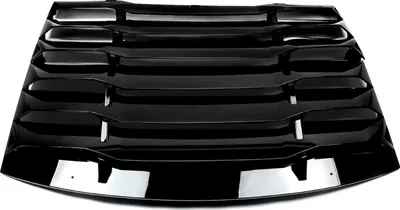 Obrázok produktu pre Ochranné lišty proti slnku na zadné okno - lesklá čierna - pre Dodge Charger (2011-2022) - Autopríslušenstvo