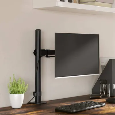 Produktbild von (Angebot 2026)Monitorhalterung Schwarz Stahl VESA 75/100 mm GermanyMöbel 92288 - TV Halterungen