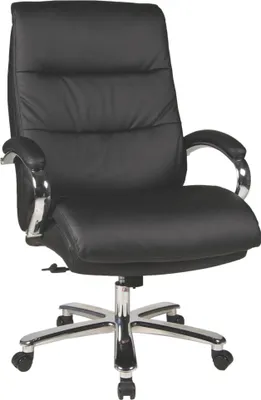Produktbild von Chefsessel höhenverstellbar FEDERICO von Duo Collection Kunstleder Schwarz