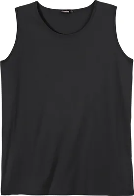 Produktbild von Adamo Fashion Tanktop Basic schwarz große Größen
