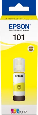 Produktbild von Epson 101 - 70 ml - Gelb - original - Tintenbehälter - für Epson L4260, L4266, L6190, L6260, L6270, L6276, L6290, EcoTank L14150, EcoTank ITS L4150