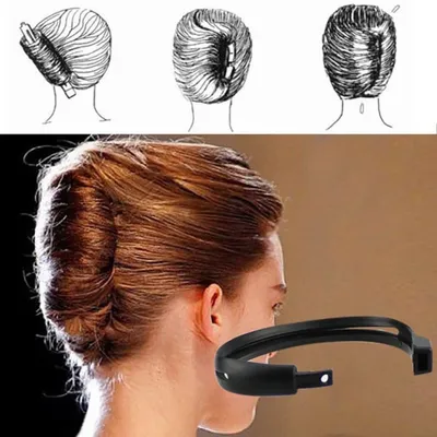 Produktbild von Frauen Magic Hair Styling Hochsteckfrisur Donut Bun Maker Halter Werkzeug Mode Shaper Twister