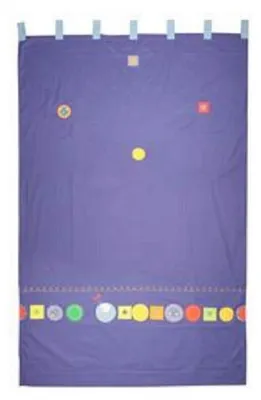 Image de TRÄ PRESENT Rideau bleu