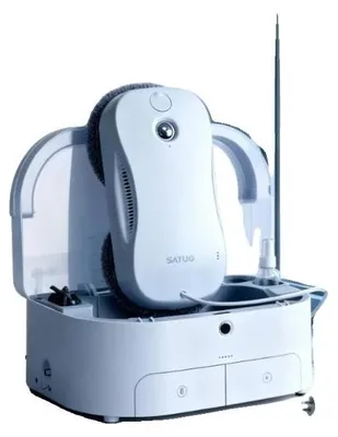 Immagine prodotto di Robot aspirapolvere per finestre, navigazione intelligente, pulizia potente, colore grigio