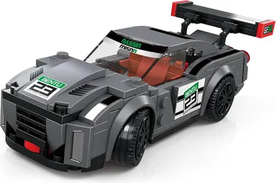 Image de Dark Side Bricks Super Champions Grey Supercar 0 0 STK