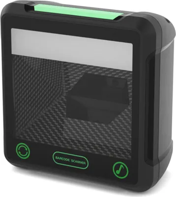 Produktbild von X21 2D 1D Barcodescanner Omnidirektionaler Desktop-Barcodescanner Freihaendiger automatischer Barcodeleser Scanplattform mit grossem Fenster