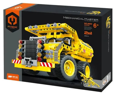 Produktbild von Baukasten iM.MASTER 2in1 Bauauto/Flugzeug Kunststoff 361 Teile in Box 31x23x7cm