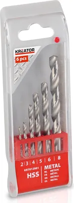 Image de Coffret de 6 forets à métaux HSS