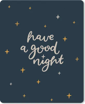 Produktbild von MuchoWow® Mauspad Mousepad Zitate - Eine gute Nacht - Sprichwörter - Kinder - Baby - Jungen - Mädchen 30x40 cm - Mousepads - Maus Mat - Pad - Mausunterlage - Mausmatten