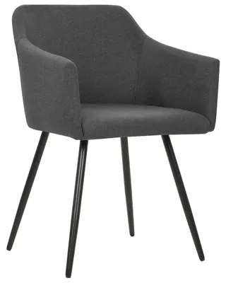 Produktbild von vidaXL Esszimmerstühle 6 Stk. Dunkelgrau Stoff