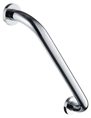 Sicherheitsgriff für Badewanne, Dusche, Messing, verchromt, 40 cm