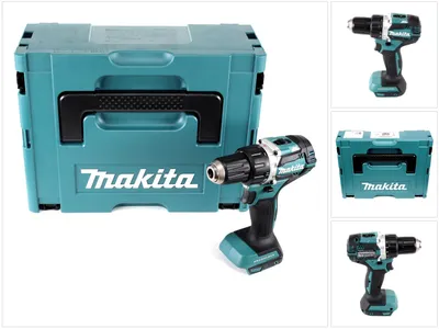 Immagine prodotto di Trapano avvitatore a batteria Makita DDF 484 ZJ brushless 18V 54Nm solo in Makpac - senza batteria e caricabatterie