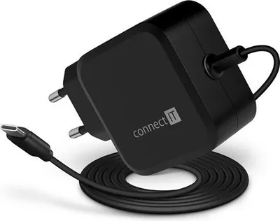 Immagine prodotto di CONNECT IT C-Power Mini Adattatore universale per laptop USB-C, PD 67 W, NERO