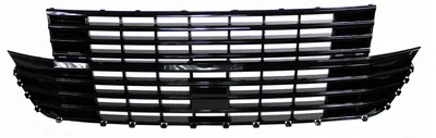 Produktbild von Sportgrill und Frontgrill ohne Emblem Schwarz für Volkswagen T6.1 / T6 Facelift
