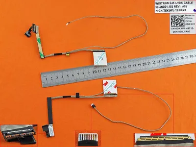 Produktbild von Displaykabel Bildschirm LED screen cable kompatibel für DELL P/N: 0DXXV1