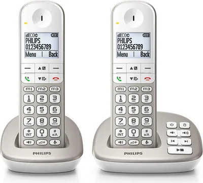 Produktbild von Philips Schnurlostelefon mit Anrufbeantworter XL4951S/38, 50 Eintragungen