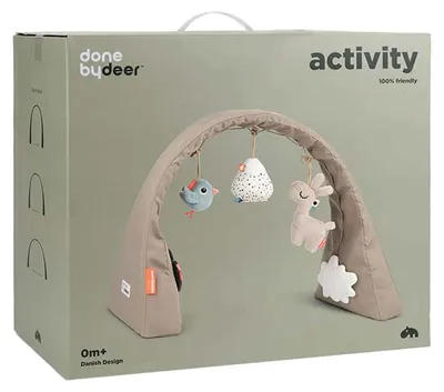 Produktbild von Done by Deer Baby Gym Lalee beige - Aktivitätsspielzeug für Babys