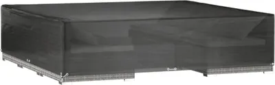 Produktbild von vidaXL Gartenmöbel-Abdeckung 16 Ösen 240x240x55 cm Quadratisch