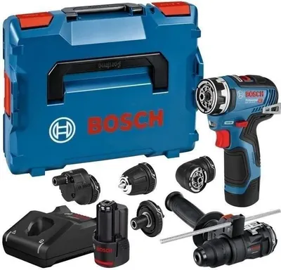 Image de Perceuse-visseuse Bosch Professional GSR 12V-35 FC, 2 batteries 3,0 Ah 12V, Chargeur GAL 12V-40, Couple 35Nm