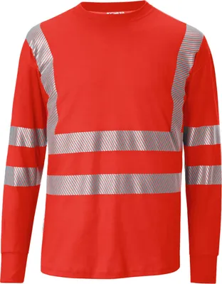 Produktbild von Kübler Reflectiq Longsleeve PSA 2 warnrot Gr. 3XL