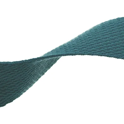 5m Polycotton Gurtband 32mm breit Tragband Taschenband Rucksackgurt 860 blaugrau
