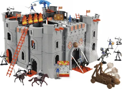 Produktbild von Ritterburg Kinder Spielzeug "Chateau Noir" inkl. Figuren