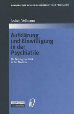 Obrázok produktu pre Aufklärung und Einwilligung in der Psychiatrie