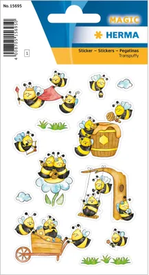 Produktbild von Herma Sticker MAGIC Tiere Bienenvolk 1 Bl
