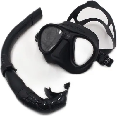 Produktbild von Cressi Schnorchelset Tauchausrüstung Calibro Corsica Ausdauer Fitness Equipment