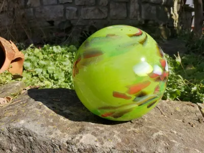 Produktbild von Ersatzglaskugel grün Ersatzkugel grün - 20 cm