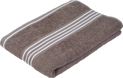 Produktbild von Duschtuch - Taupe - 70 x 140 cm - Baumwolle