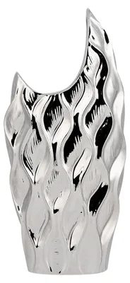 Produktbild von Elegante Vase in Silber Haluza