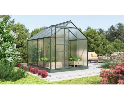 Obrázok produktu pre Vitavia "Comet 5000" skleník smaragdový 5,0 m² 4 mm HKP