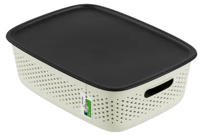 Produktbild von PAFEN OpenStore Aufbewahrungskorb 10L Weiss - Kunststoff PP
