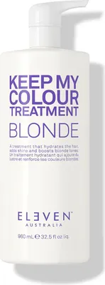 Produktbild von Eleven Australia Keep My Colour Treatment Blonde Schutzmaske für blondes Haar 960 ml