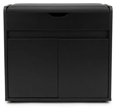 Produktbild von VDD – Schuhschrank – Schuhregal – Flurschrank – Sitzbank – schwarz