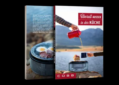 Produktbild von COBB Kochbuch 'üerall außer in der Küche' (über 50 Rezepte aus aller Welt) 92-1