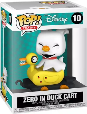 Produktbild von Disney Nightmare Before Christmas - Zero in Duck Cart 10 - Funko Pop! - Vinyl Figur