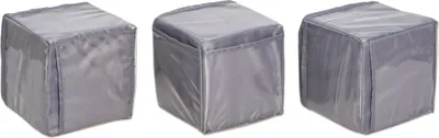 Produktbild von Betzold Pocket Cube, Farbe: grau, Größe: 15 x 15 cm, Setgröße: 3 Stück