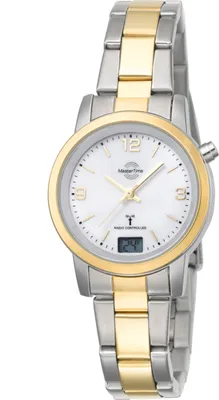 A close-up studio shot of a women's watch.