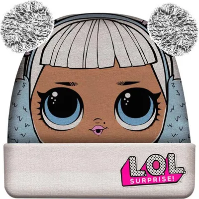 Produktbild von LOL Surprise Mütze mit Bommel für Mädchen – Wintermütze, Stylisch und Warm