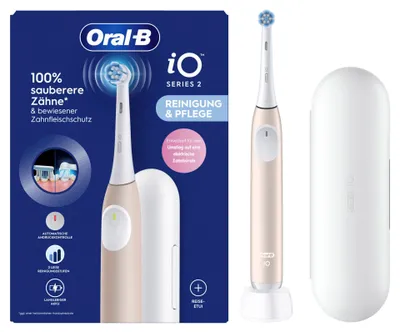 Image de Oral-B iO Series 2 pink avec étui de voyage