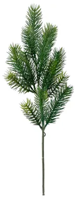Produktbild von Künstlicher Tannenzweig mit 13 Trieben. Ca 50 cm.