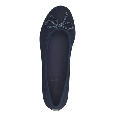 Produktbild von s.Oliver Damen Ballerina Schleife Soft Foam 5-22121-42, Größe:37 EU, Farbe:Blau